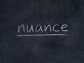 Nuance Royalty Free Stock Photo