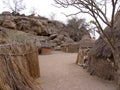 Nuba village Royalty Free Stock Photo