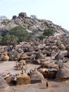 Nuba village Royalty Free Stock Photo