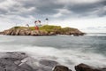 Nubble Lighthouse, Cape Neddick, Maine Royalty Free Stock Photo