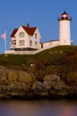 Nubble Lighthouse, Cape Neddick, Maine, USA Royalty Free Stock Photo