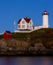 Nubble Lighthouse, Cape Neddick, Maine, USA Royalty Free Stock Photo