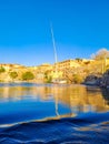 Nubian traditional village, Egypt. A traditional village on Lake Nasser