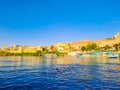 Nubian traditional village, Egypt. A traditional village on Lake Nasser,