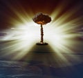 Nuclear bomb Royalty Free Stock Photo