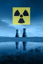 Nuclear Cooling Towers, Radiation Hazard Symbol