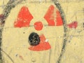 Nuclear danger radiation symbol Royalty Free Stock Photo