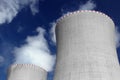 Nuclear power plant Royalty Free Stock Photo