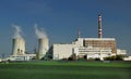 Nuclear power plant Royalty Free Stock Photo