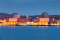 Nuclear power plant Royalty Free Stock Photo