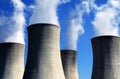 Nuclear power station Royalty Free Stock Photo