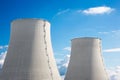 Nuclear power station Royalty Free Stock Photo