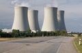 Nuclear power station Royalty Free Stock Photo