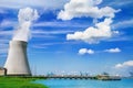 Nuclear Power Station Royalty Free Stock Photo