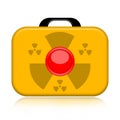 Nuclear suitcase Royalty Free Stock Photo