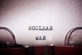 Nuclear war concept Royalty Free Stock Photo