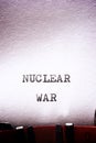 Nuclear war concept Royalty Free Stock Photo