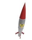 Nuclear warhead with clipping mask