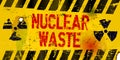 Nuclear waste Royalty Free Stock Photo