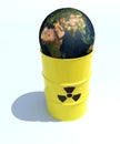 Nuclear world inside the bin