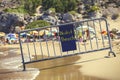 Nude beach sign 3 Royalty Free Stock Photo