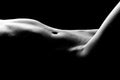 Nude Bodyscape Images of a Woman Royalty Free Stock Photo