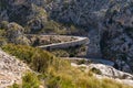 Nudo de Sa Corbata road in Majorca, Spain