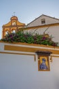 Nuestra Senora de los Dolores Image (Our Lady of Sorrows) at Cuesta del Bailio - Cordoba, Andalusia, Spain