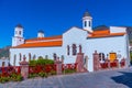 Nuestra Senora del Socorro church at Tejeda, Gran Canaria, Canary Islands, Spain