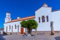 Nuestra Senora del Socorro church at Tejeda, Gran Canaria, Canary Islands, Spain