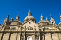 Nuestra Senora des Pilar basilica in Zaragoza Royalty Free Stock Photo