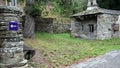 Nuestra Sra Del Camino chapel in Souto de Perros village, province of Lugo, Spain