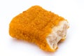 Nugget chiken on the white background. Royalty Free Stock Photo