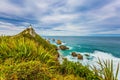 Nugget Point Lighthouse Royalty Free Stock Photo