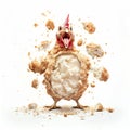 Nugget to Chicken: A triumphant celebration of crispy joy.