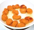 Nuggets of chicken Royalty Free Stock Photo