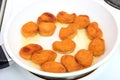 Nuggets of chicken Royalty Free Stock Photo