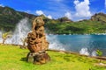 Nuku Hiva, Marquesas Islands. Royalty Free Stock Photo