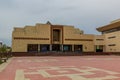 NUKUS, UZBEKISTAN - APRIL 21, 2018: Building of Savitsky Museum in Nukus, Uzbekist Royalty Free Stock Photo