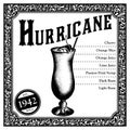 Historic New Orleans Cocktail the Hurricane