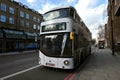 The Number 24 bus starts in Hampstead in North London, passes through Central London, and ends in Pimlico Royalty Free Stock Photo