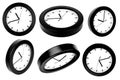 A number of clocks Royalty Free Stock Photo