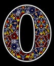 Artcraft beaded mexican huichol number 0