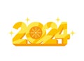 2024 number golden new year