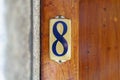 House number 8