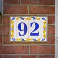 House number 92