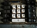 Number keyboard. Royalty Free Stock Photo