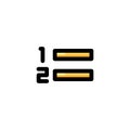 Number List Icon