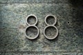 House number 88 Royalty Free Stock Photo