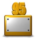 Golden number ninety-five